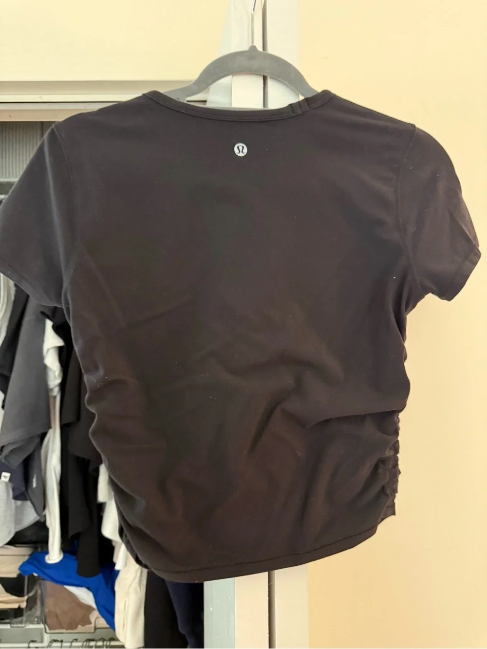 lululemon athletica Black all it takes nulu short sleeve t-shirt